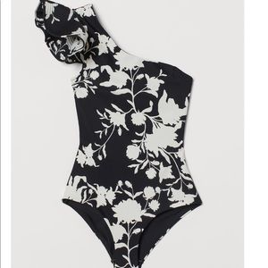 H&M x Johanna Ortiz One Shoulder Swimsuit